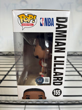 Load image into Gallery viewer, Damian Lillard Signed Portland Trail Blazers Nba Funko Pop With Coa