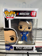 Load image into Gallery viewer, Kyle Larson Signed Nascar Funko Pop With Coa