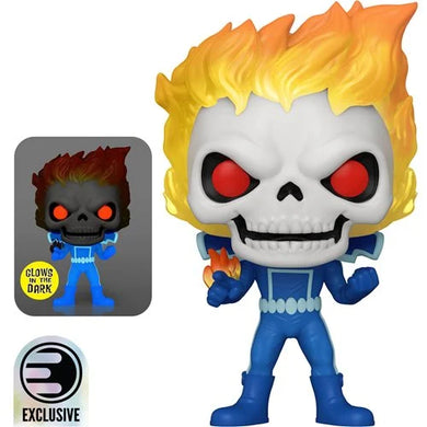 PREORDER SEPTEMBER - Marvel Strange Tales Ghost Rider Glow-in-the-Dark Funko Pop! Vinyl Figure #1559 - Entertainment Earth Exclusive