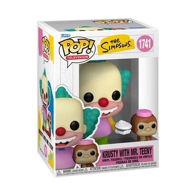 PREORDER AUGUST - The Simpsons Krusty with Mr. Teeny Funko Pop! Vinyl Figure and Pop! Buddy #1741