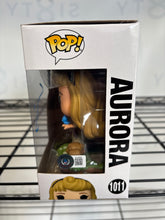 Load image into Gallery viewer, Elle fanning signed Aurora funko pop with COA