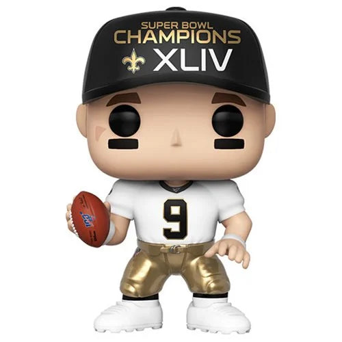 PREORDER AUGUST - NFL Saints Drew Brees (Super Bowl Champions XLIV) Funko Pop! Vinyl Figure #138