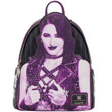 Load image into Gallery viewer, WWE Rhea Ripley Mami's Back Mini-Backpack - LOUNGEFLY Exclusive