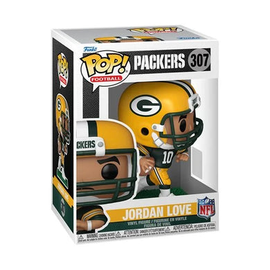 PREORDER JULY - NFL Packers Jordan Love Funko Pop! Vinyl Figure #307