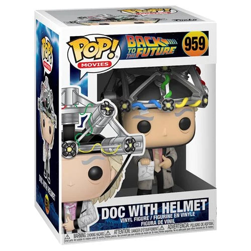 Back to the Future Doc with Helmet Funko Pop! Vinyl Figure #959
