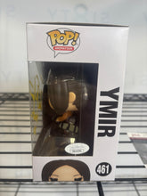 Load image into Gallery viewer, Elizabeth Maxwell Signed Ymir Attack On Titan Funko Pop With COA