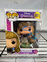 Load image into Gallery viewer, Elle fanning signed Aurora funko pop with COA