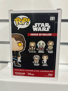 Hayden Christensen Signed Anakin Red Eyes Funko JSA COA