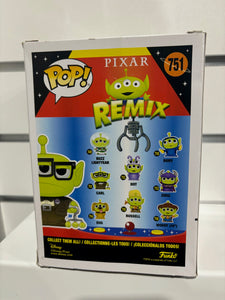 Ed asner signed Carl remix Disney funko pop with coa