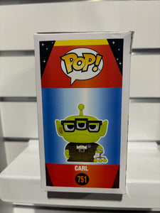 Ed asner signed Carl remix Disney funko pop with coa