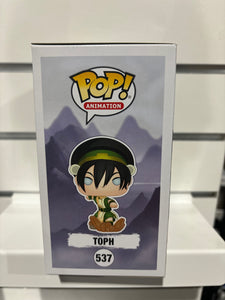 Jessie Flowers Signed Toph Avatar Last Airbender Funko Pop With PAS COA