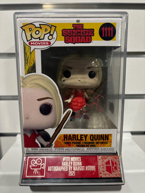 Margot Robbie Signed Harley Quinn Funko Pop Beckett COA Encapsulated