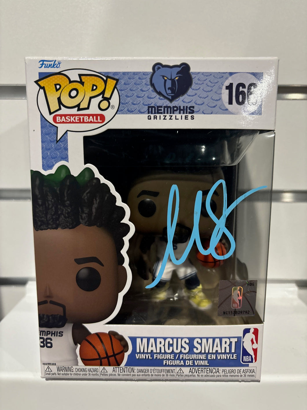 Marcus Smart Signed Memphis Grizzlies Funko Pop With Coa