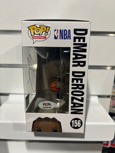 Demar DeRozan signed funko pop Chicago bulls with coa