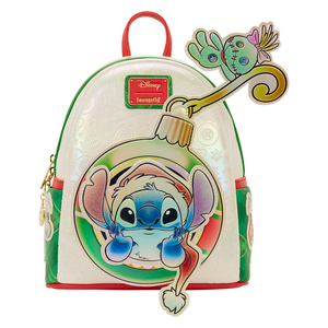 Stitch & Scrump Iridescent Holiday Ornament Mini Backpack