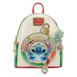 Stitch & Scrump Iridescent Holiday Ornament Mini Backpack