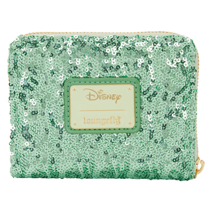 Peter Pan Tinker Bell Holiday Sequin Tri-Fold Wallet