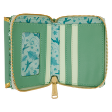 Load image into Gallery viewer, Peter Pan Tinker Bell Holiday Sequin Tri-Fold Wallet