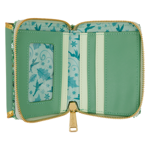 Peter Pan Tinker Bell Holiday Sequin Tri-Fold Wallet