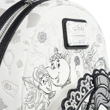 Load image into Gallery viewer, Loungefly Beauty and the Beast Belle Sketch Mini-Backpack - Entertainment Earth Exclusive