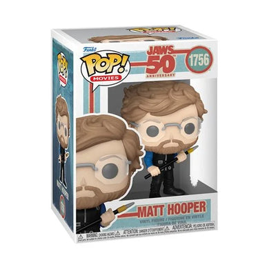 PREORDER JUNE - Jaws 50th Anniversary Matt Hooper Funko Pop! Vinyl Figure #1756