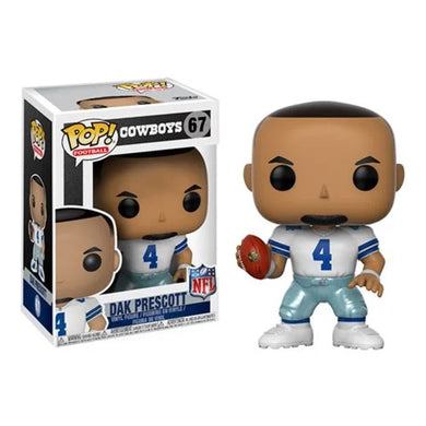 NFL Dak Prescott Cowboys Home Wave 4 Funko Pop! Vinyl Figure #67