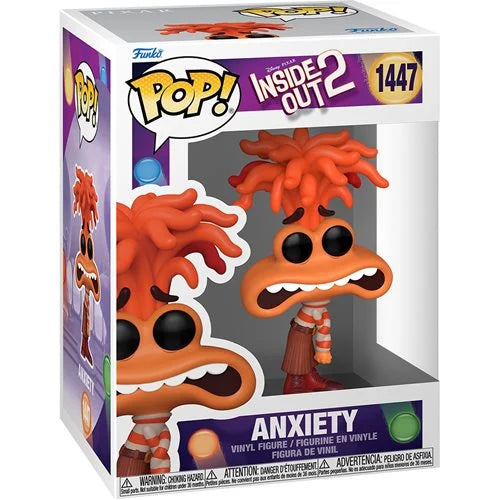 PREORDER APRIL - Inside Out 2 Anxiety Funko Pop! Vinyl Figure #1447