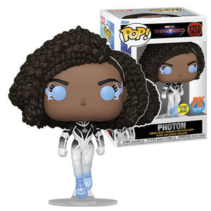 The Marvels Photon Glow-in-the Dark Funko Pop! Vinyl Figure #1250 - Previews Exclusive