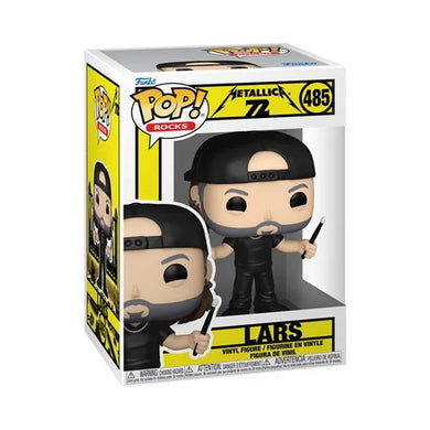PREORDER NOVEMBER - Metallica Lars (72 Seasons) Funko Pop! Vinyl Figure #485