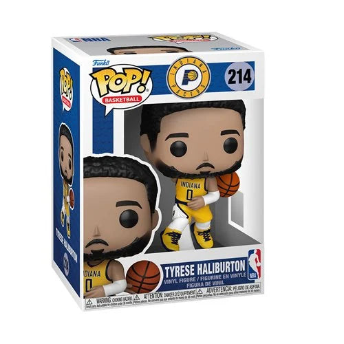 PREORDER SEPTEMBER - NBA Pacers Tyrese Haliburton Funko Pop! Vinyl Figure #214