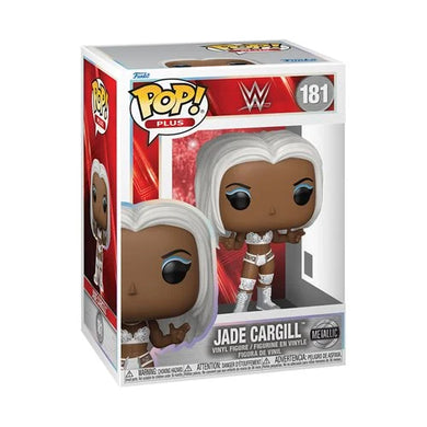 PREORDER AUGUST - WWE Jade Cargill Metallic Funko Pop! Vinyl Figure Plus #181