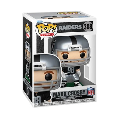 PREORDER JULY - NFL Raiders Maxx Crosby Funko Pop! Vinyl Figure #308