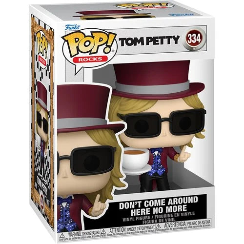 PREORDER DECEMBER - Tom Petty Don't Come Around Here No More Funko Pop! Vinyl Figure #334