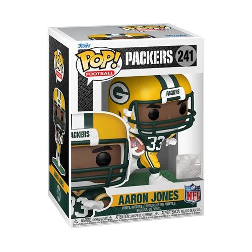 NFL Packers Aaron Jones Funko Pop! Vinyl Figure #241