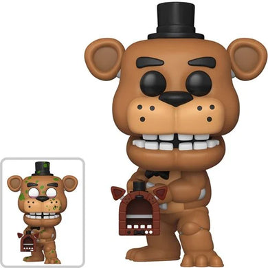 PREORDER OCTOBER - Funko Fusion Five Nights at Freddy's Freddy Fazbear with Pizza Launcher Funko Pop! Vinyl Figure #1096