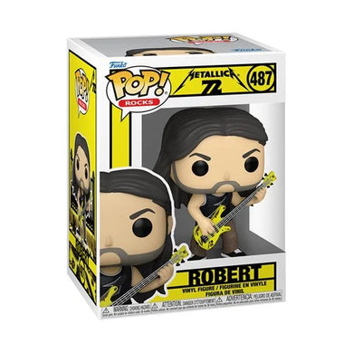 PREORDER NOVEMBER - Metallica Robert (72 Seasons) Funko Pop! Vinyl Figure #487