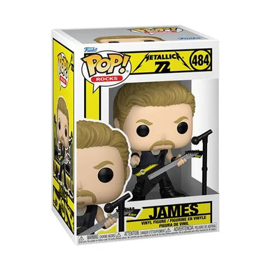 PREORDER NOVEMBER - Metallica James (72 Seasons) Funko Pop! Vinyl Figure #484