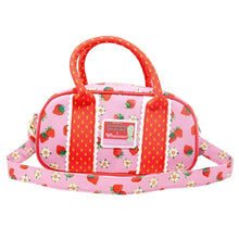 Load image into Gallery viewer, Whatever Makes You Happy Strawberry Shortcake Duffelette with Acrylic Charm