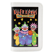 Load image into Gallery viewer, Whatever Makes You Happy Killer Klowns from Outer Space VHS Accordion Wallet