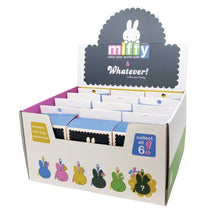 Load image into Gallery viewer, Whatever Makes You Happy Miffy Corduroy Head Blind Box Coin Bag Charms with Stickers