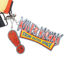 Load image into Gallery viewer, Whatever Makes You Happy Killer Klowns from Outer Space Padded Pin Trading Tent Crossbody with Jumbo Charm