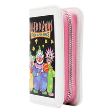 Load image into Gallery viewer, Whatever Makes You Happy Killer Klowns from Outer Space VHS Accordion Wallet