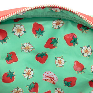 Whatever Makes You Happy Strawberry Shortcake Quilted Strawberry Crossbody Bag