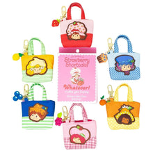 Load image into Gallery viewer, Whatever Makes You Happy Strawberry Shortcake Besties Blind Box Mini Canvas Tote Bag Charms