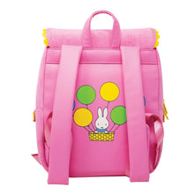 Load image into Gallery viewer, Whatever Makes You Happy Miffy Corduroy &amp; Faux Leather Pin Trading Backpack