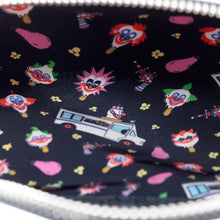 Load image into Gallery viewer, Whatever Makes You Happy Killer Klowns from Outer Space Jojo&#39;s Ice Cream Truck Crossbody with Ray Gun Charm