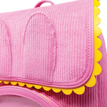 Load image into Gallery viewer, Whatever Makes You Happy Miffy Corduroy &amp; Faux Leather Pin Trading Backpack