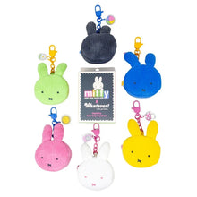 Load image into Gallery viewer, Whatever Makes You Happy Miffy Corduroy Head Blind Box Coin Bag Charms with Stickers
