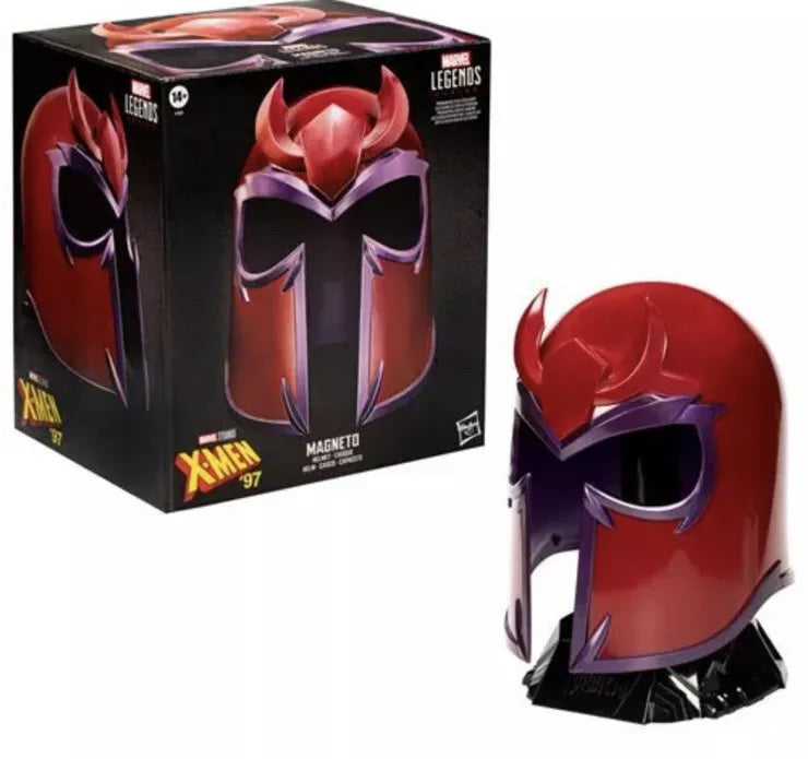 2023 SDCC REVEAL Marvel Legends Magneto X-Men ‘97 Helmet Prop Replica