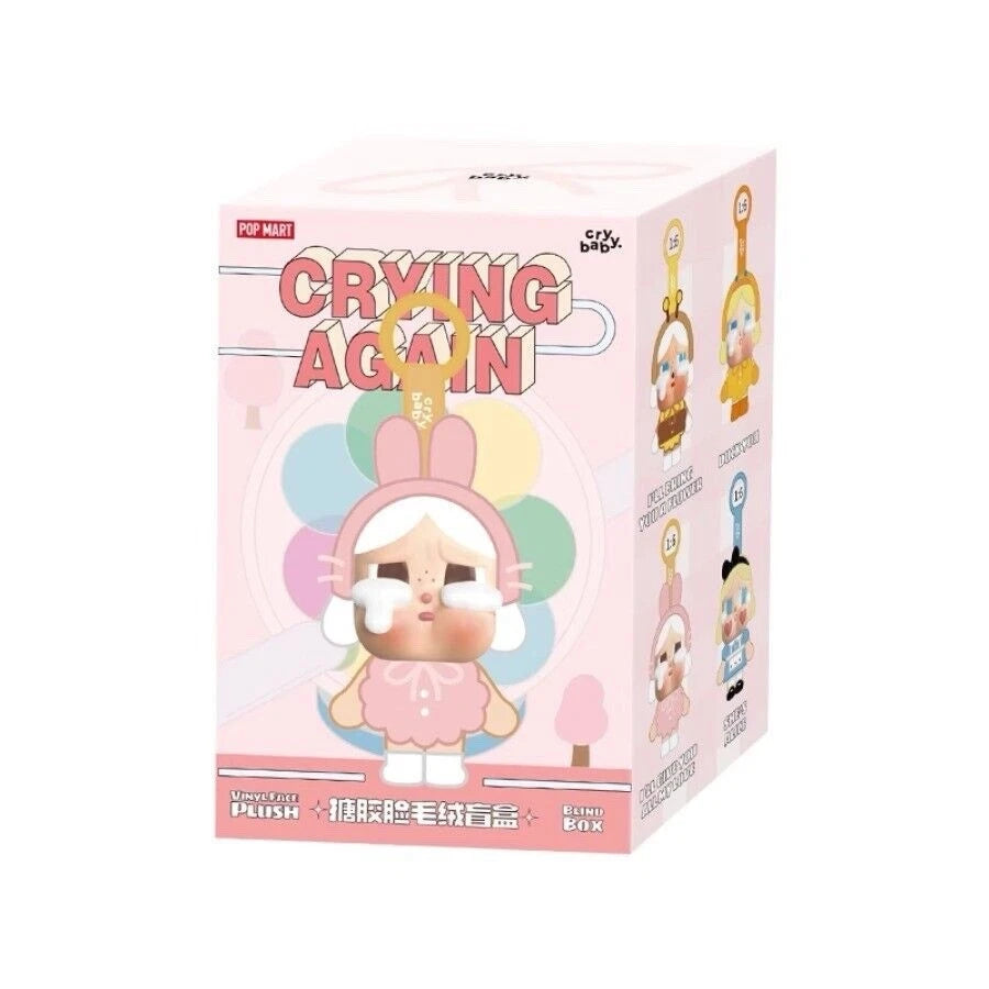 Popmart Crybaby Crying Again Plush Blind Box Sealed